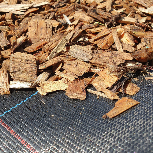 Ukrudtsdug med tern - 1,38 m bred - 100g/m2 - Frøsnapperen.dk