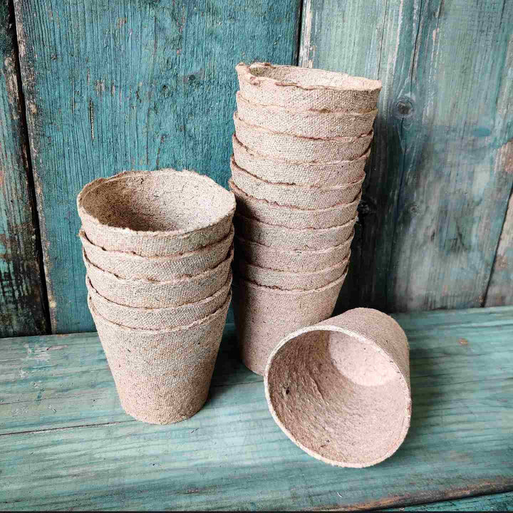 Tørvefri fiberpotter - 6 cm - Frøsnapperen.dk