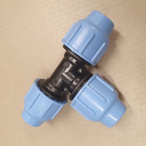 T-stykke til drypvandingsslange