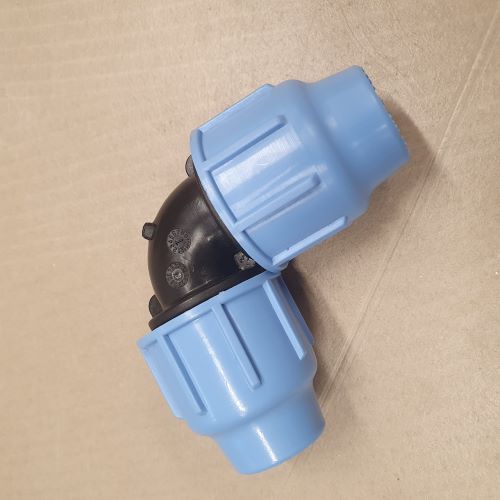 90 graders bøjning til drypvandingsslange