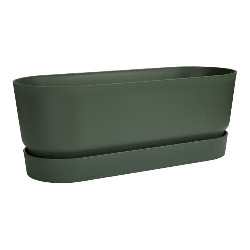 Greenville altankasse 50 cm set skråt forfra - grøn